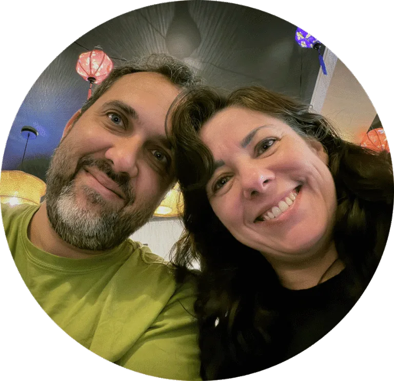 Simone and Felipe, owners of Reliable Cat Sitting - London, Ontario, Canada